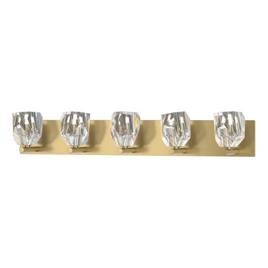 Gatsby 5-Light Bath Sconce - Modern Brass by Hubbardton Forge