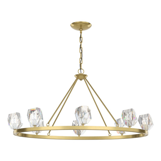 Gatsby 8-Light Chandelier - Modern Brass by Hubbardton Forge