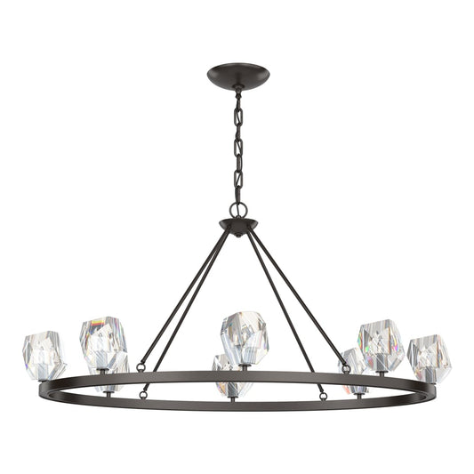 Gatsby 8-Light Chandelier - Oil Rubbed Bronze by Hubbardton Forge