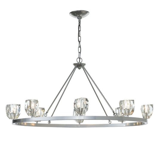 Gatsby 8-Light Chandelier - Sterling by Hubbardton Forge