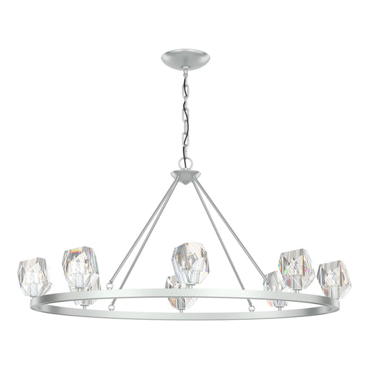 Gatsby 8-Light Chandelier - Vintage Platinum by Hubbardton Forge