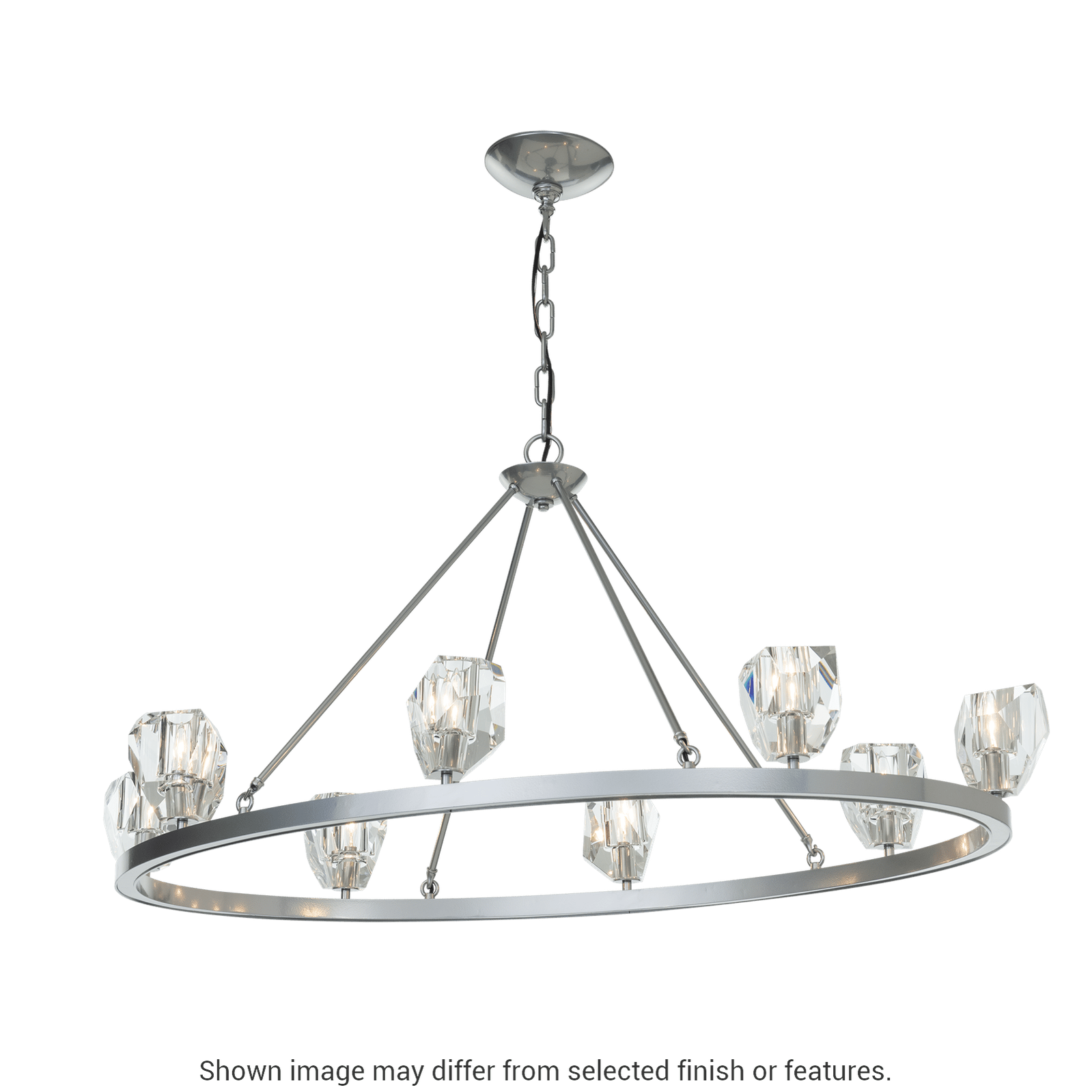 Gatsby 8-Light Chandelier - White by Hubbardton Forge