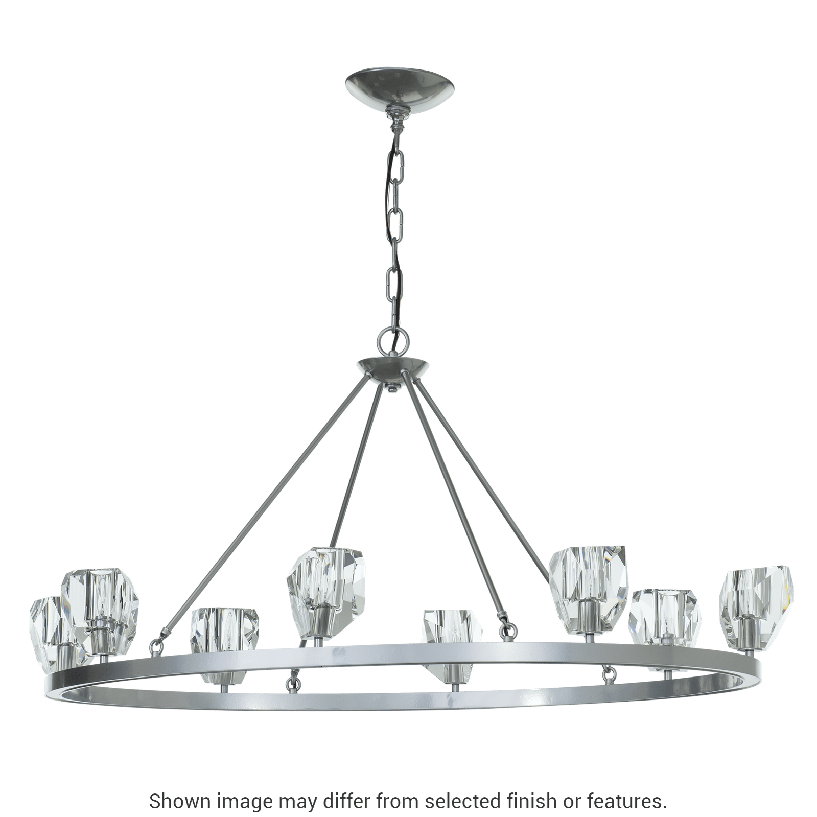 Gatsby 8-Light Chandelier - White by Hubbardton Forge