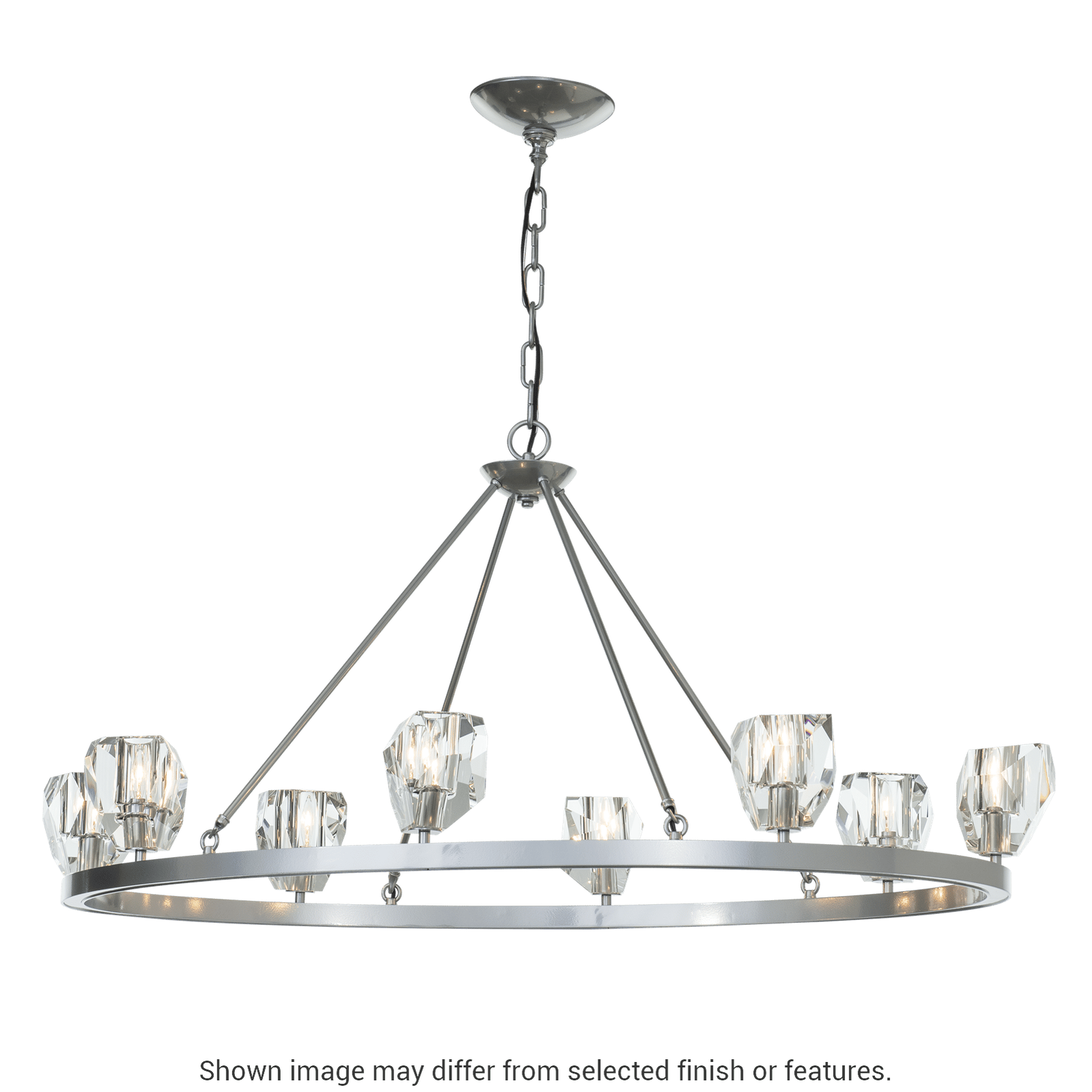 Gatsby 8-Light Chandelier - White by Hubbardton Forge