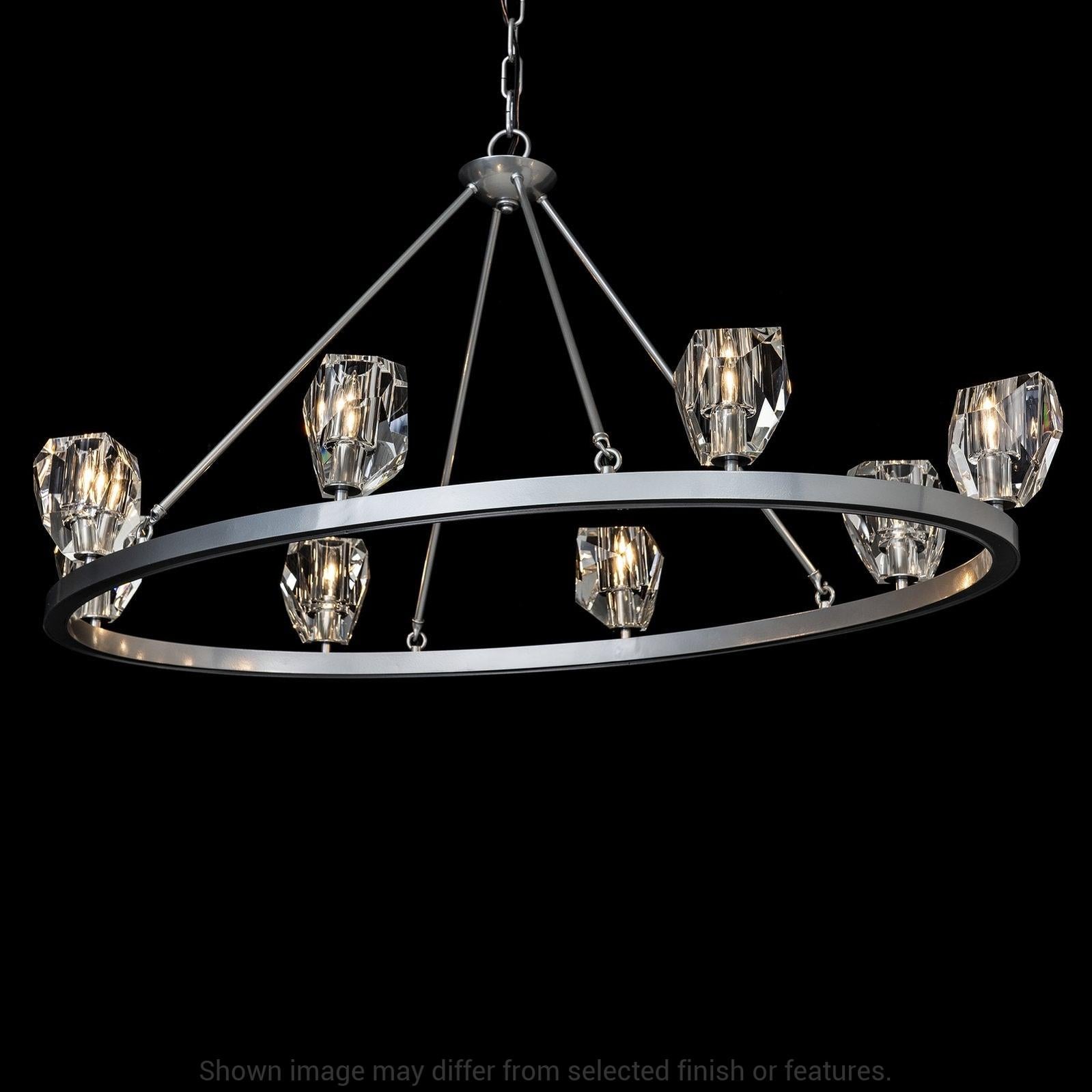 Gatsby 8-Light Chandelier - White by Hubbardton Forge