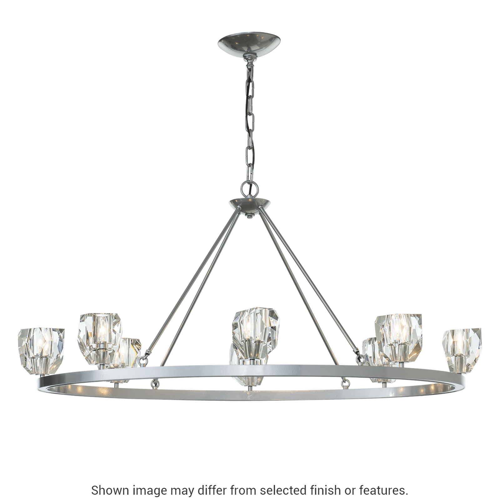 Gatsby 8-Light Chandelier - White by Hubbardton Forge