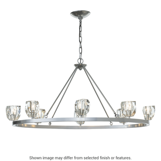 Gatsby 8-Light Chandelier - White by Hubbardton Forge