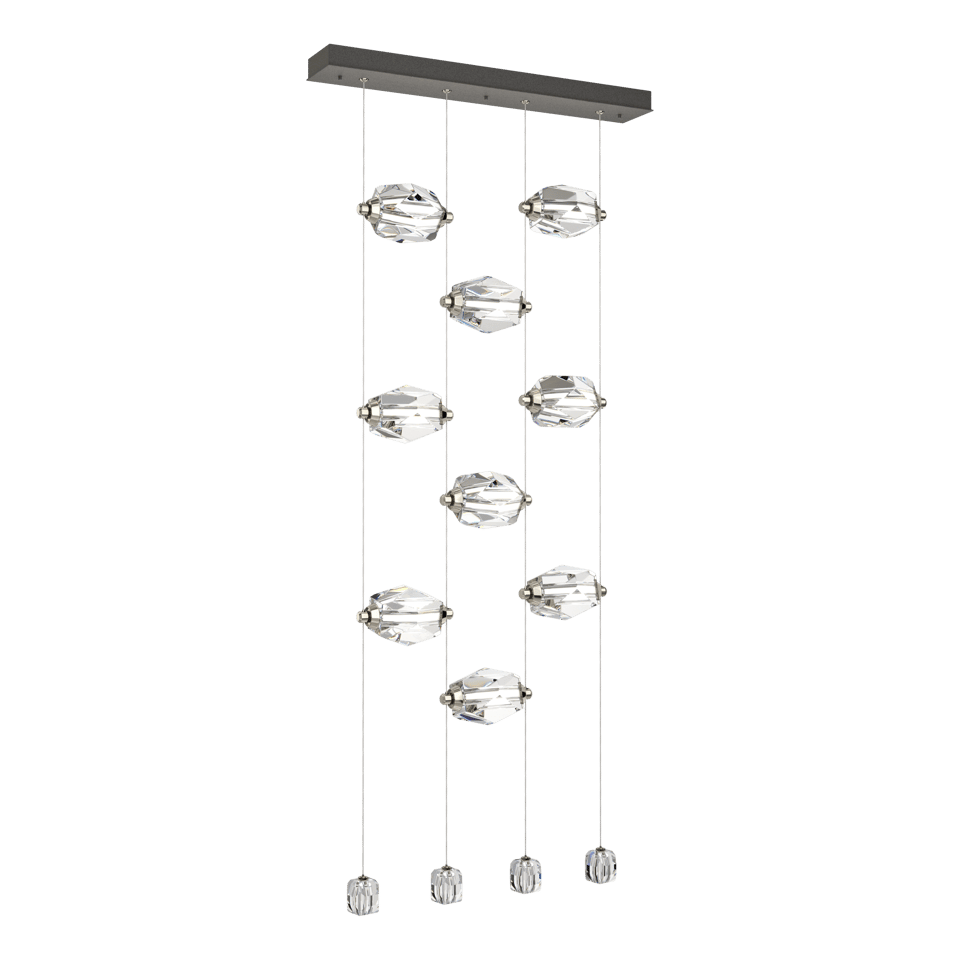 Gatsby 9-Light LED Pendant - Natural Iron by Hubbardton Forge