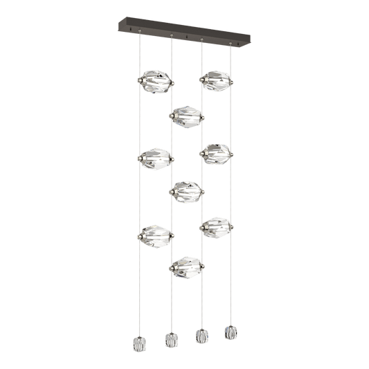 Gatsby 9-Light LED Pendant - Oil Rubbed Bronze by Hubbardton Forge