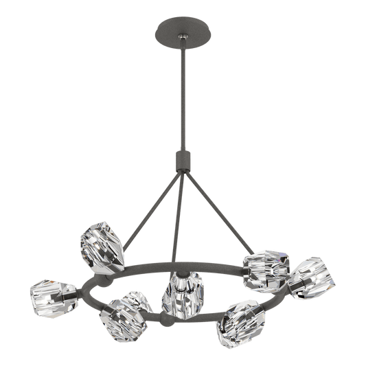 Gatsby 9-Light Ring Pendant - Natural Iron by Hubbardton Forge