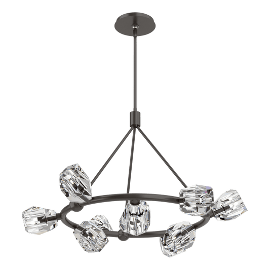 Gatsby 9-Light Ring Pendant - Oil Rubbed Bronze by Hubbardton Forge