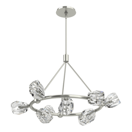 Gatsby 9-Light Ring Pendant - Sterling by Hubbardton Forge
