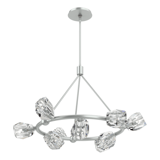 Gatsby 9-Light Ring Pendant - Vintage Platinum by Hubbardton Forge