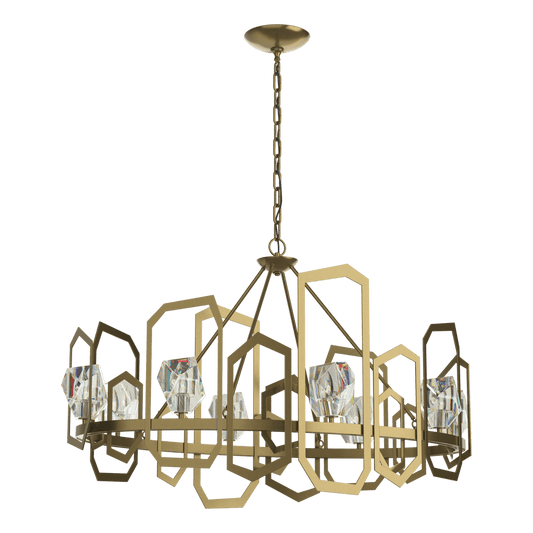 Gatsby Chandelier - Modern Brass by Hubbardton Forge