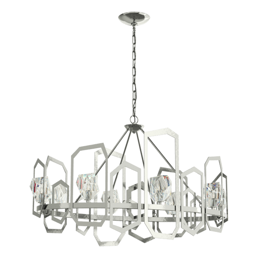 Gatsby Chandelier - Sterling by Hubbardton Forge