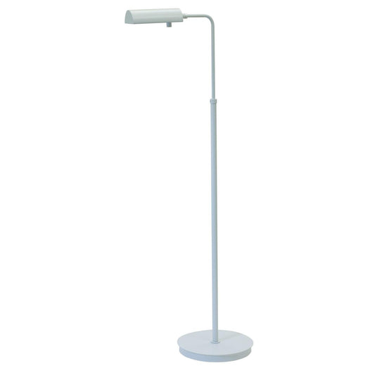 Generation Adjustable Halogen Pharmacy Floor Lamp - G100-WT - White by House of Troy