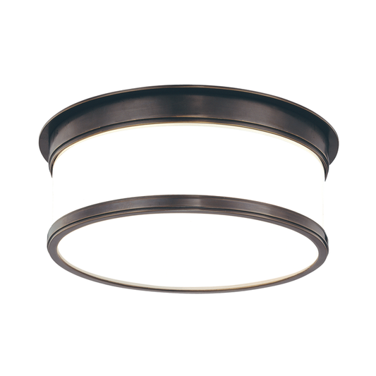 Geneva Flush Mount - 2-Light - Old Bronze by Hudson Valley Lighting