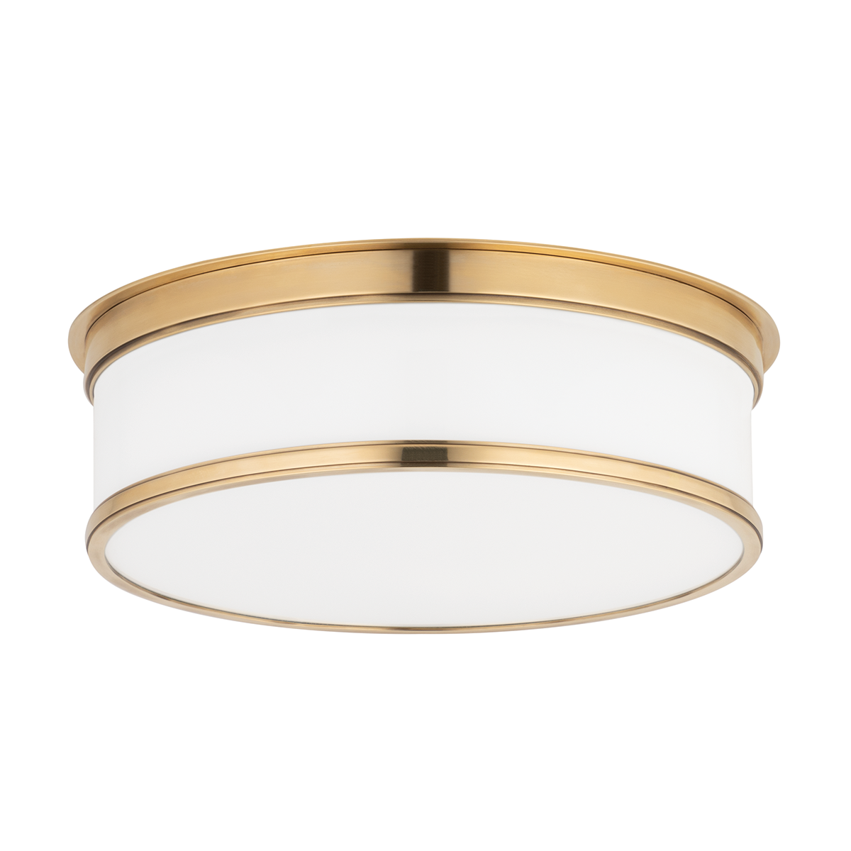 Geneva Flush Mount - Aged Brass by Hudson Valley Lighting