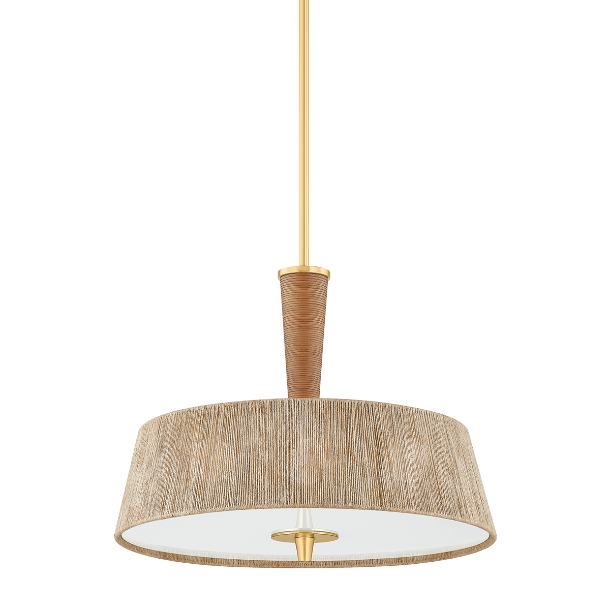 George Pendant - Aged Brass by Hudson Valley Lighting