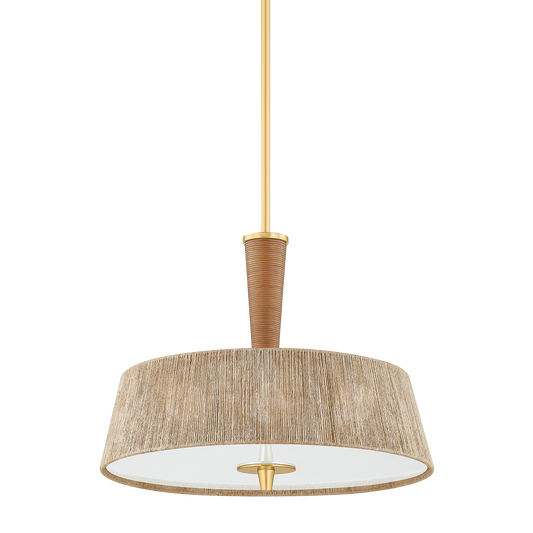 George Pendant - Aged Brass by Hudson Valley Lighting