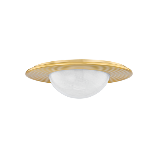 Geraldton Flush Mount - Aged Brass by Hudson Valley Lighting