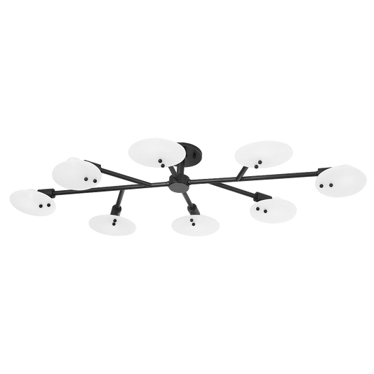 Giselle Semi Flush - 8-Light - Old Bronze - Mitzi H428608-OB