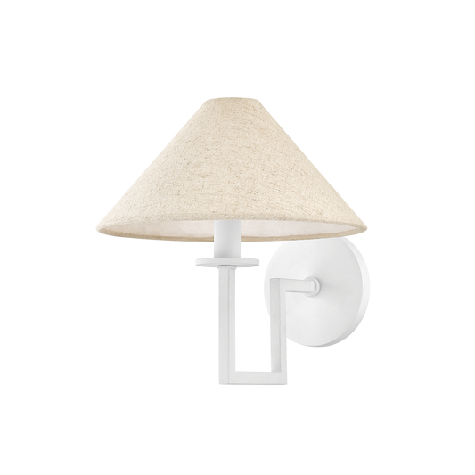 Gladwyne Wall Sconce - 1-Light - Textured White - Mitzi H760101-TWH