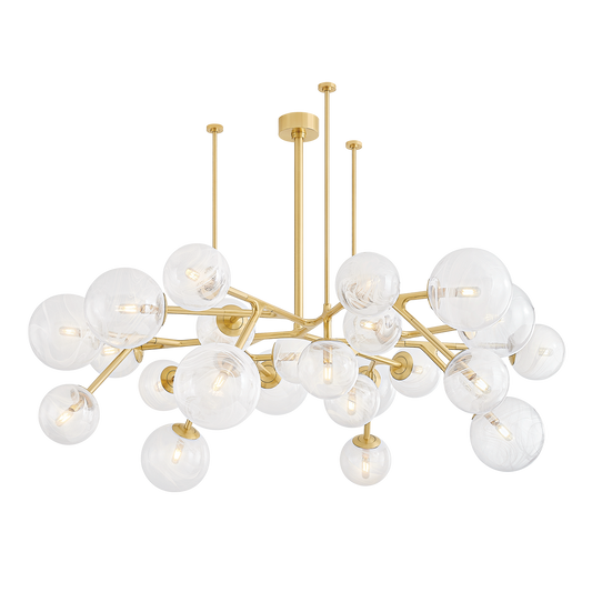 Glasgow Chandelier - 24-Light by Corbett Lighting