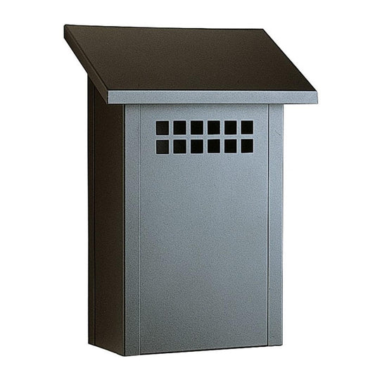 Glasgow Mail Box - GMB-BK - Satin Black by Arroyo Craftsman