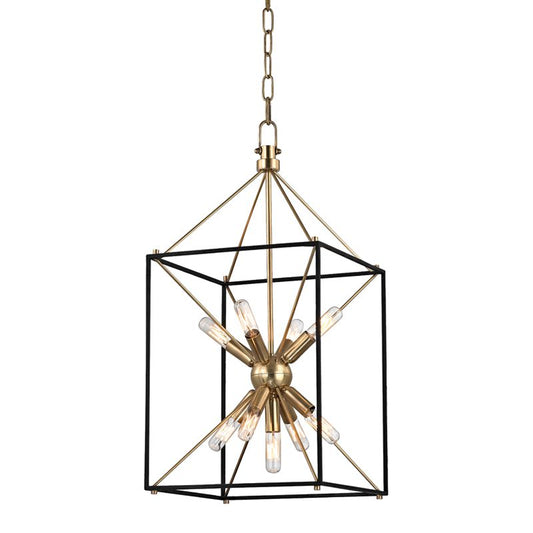 Glendale Lantern - Aged Brass by Hudson Valley Lighting