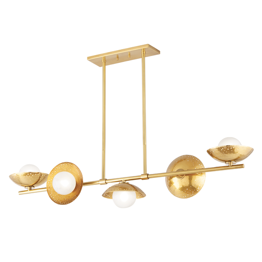 Glimmer Linear - Aged Brass by Hudson Valley Lighting