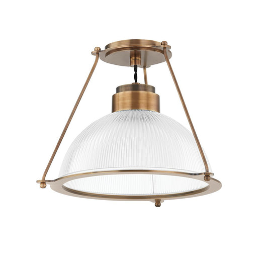 Glint Semi Flush Ceiling Light by Troy Lighting