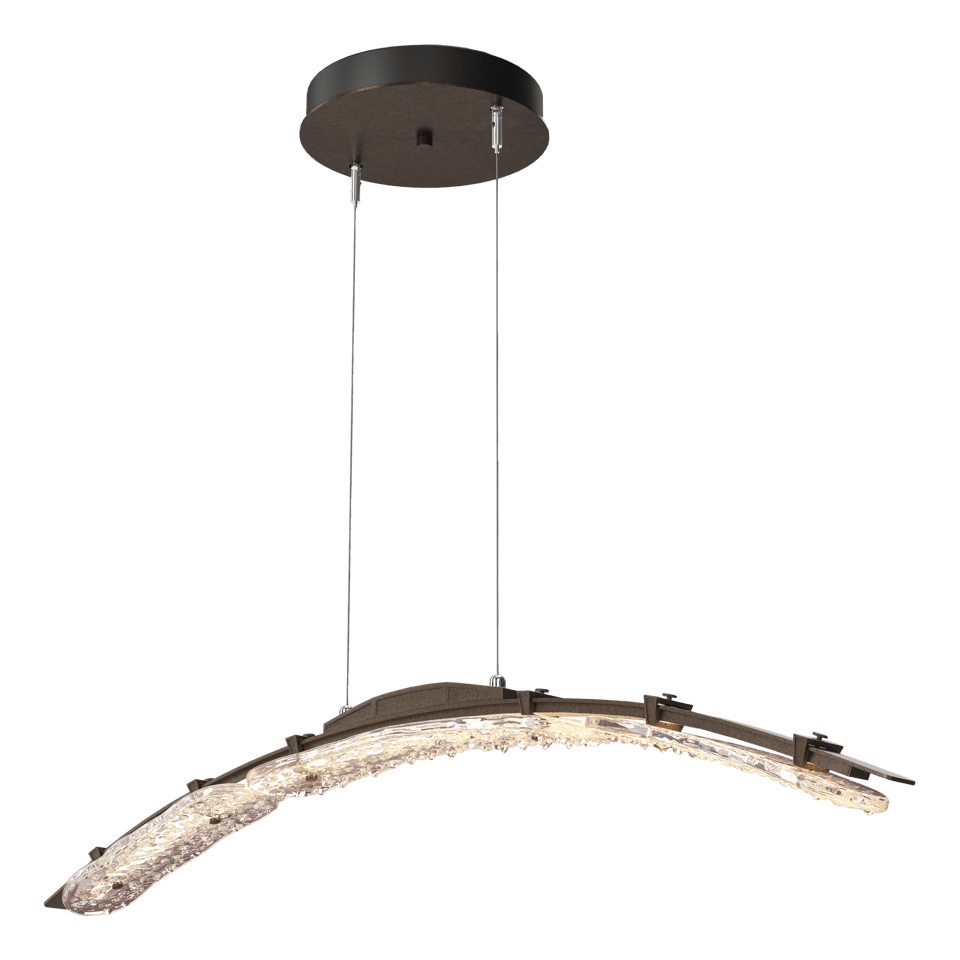 Glissade Large LED Pendant - Bronze by Hubbardton Forge