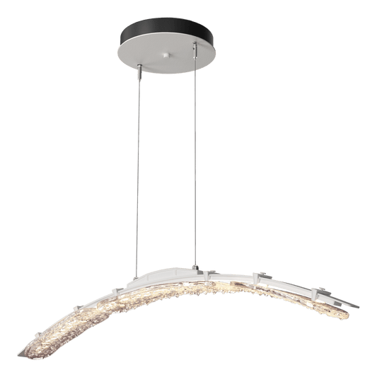 Glissade Large LED Pendant - White by Hubbardton Forge