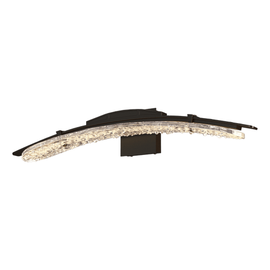 Glissade LED Bath Sconce - Oil Rubbed Bronze by Hubbardton Forge