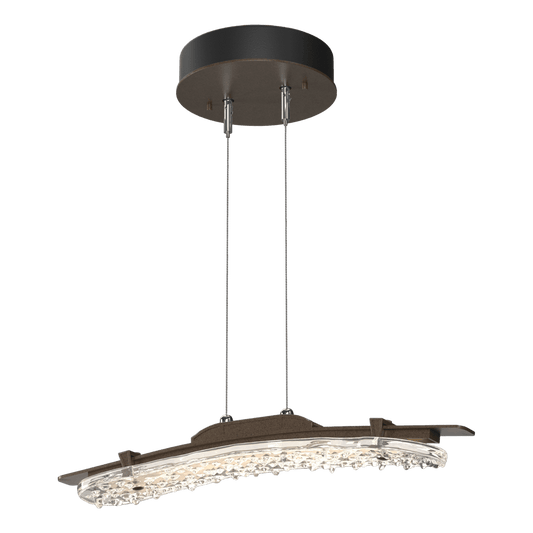 Glissade LED Pendant - Bronze by Hubbardton Forge