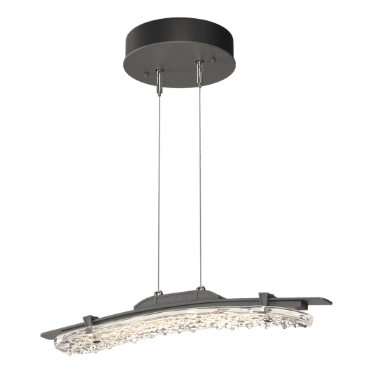 Glissade LED Pendant - Natural Iron by Hubbardton Forge