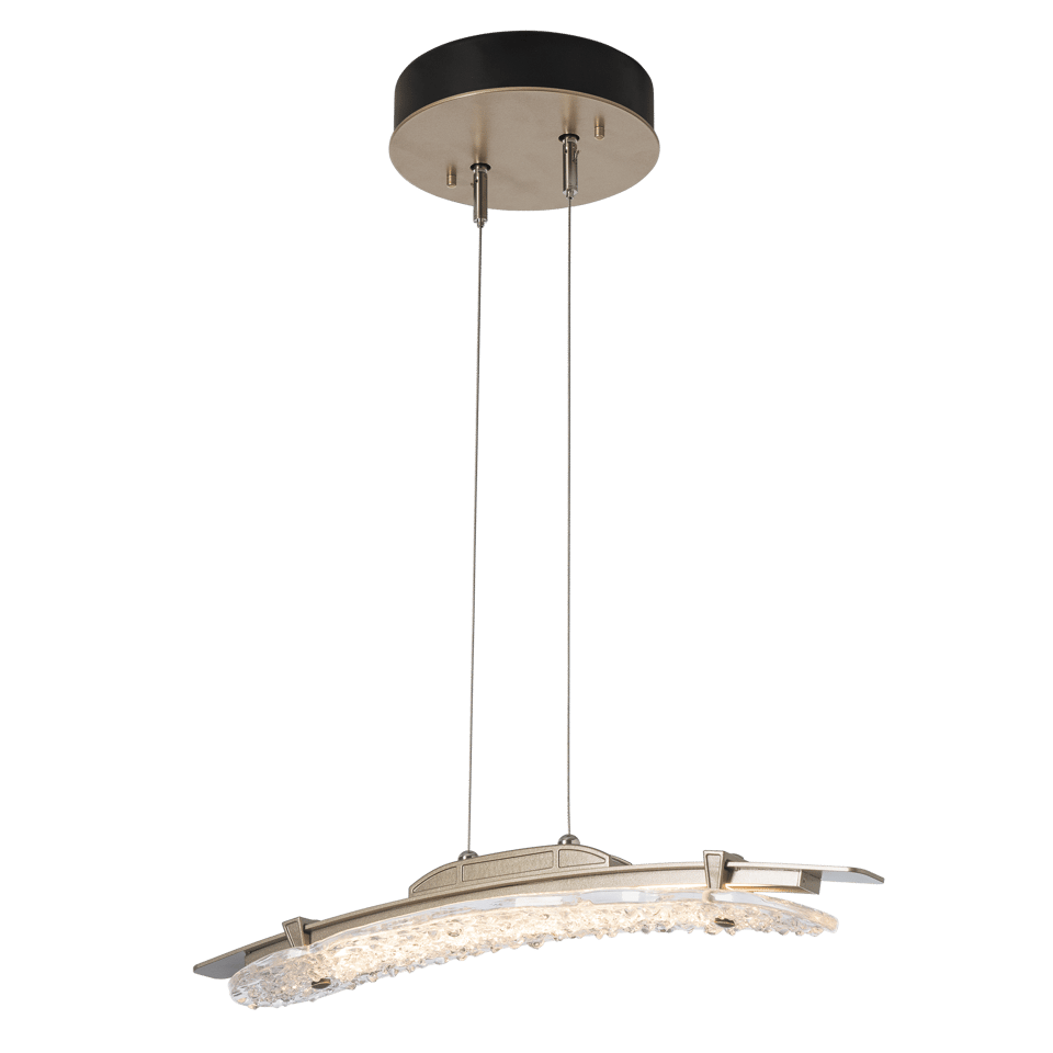 Glissade LED Pendant - Soft Gold by Hubbardton Forge
