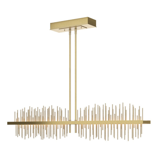 Gossamer Large LED Pendant - Modern Brass - Soft Gold Accent by Hubbardton Forge