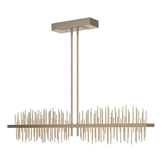 Gossamer Large LED Pendant - Soft Gold - Soft Gold Accent by Hubbardton Forge