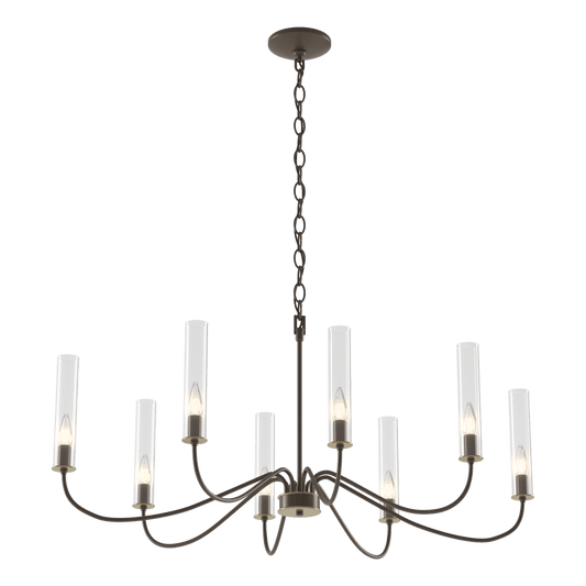 Grace 8-Arm Chandelier - Bronze by Hubbardton Forge