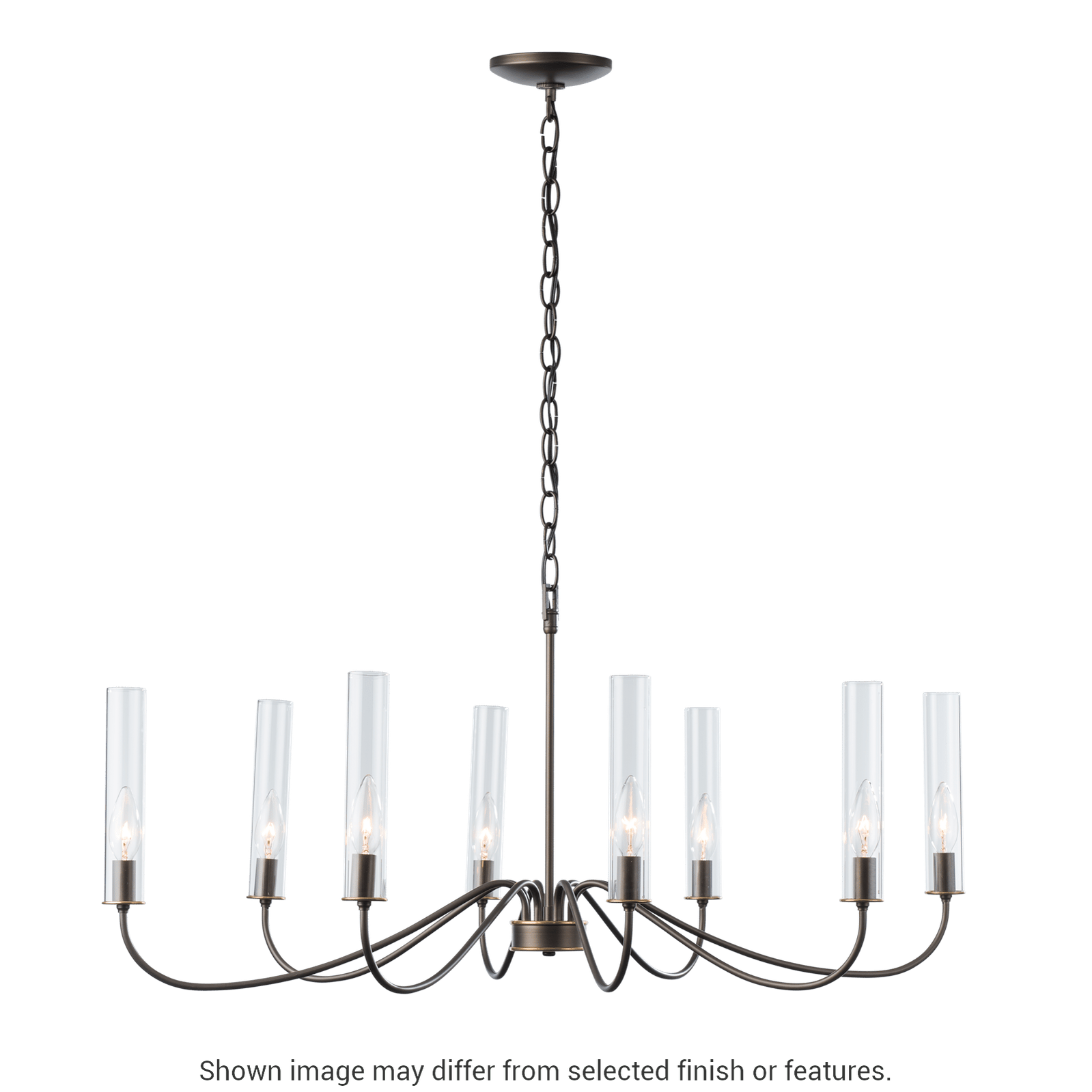 Grace 8-Arm Chandelier - White by Hubbardton Forge