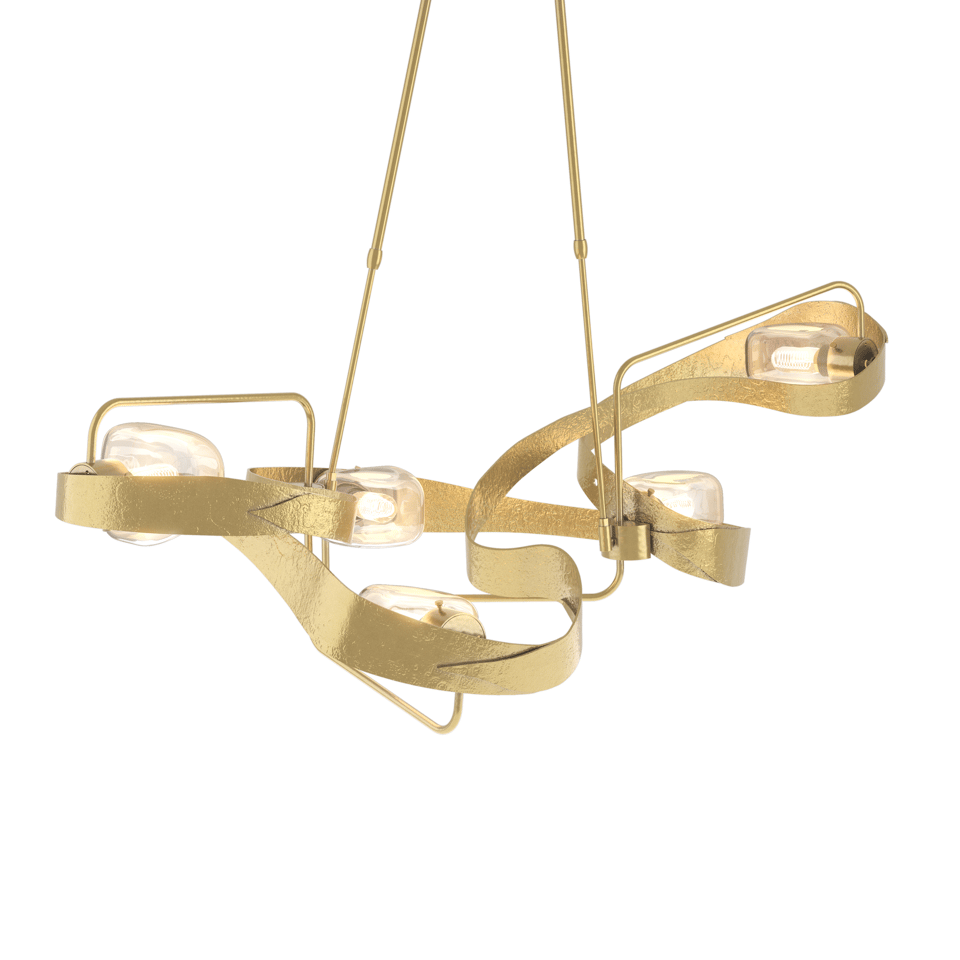 Graffiti Pendant - Modern Brass by Hubbardton Forge