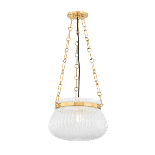 Granby Pendant - Aged Brass by Hudson Valley Lighting