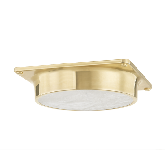 Greenwich Flush Mount - Aged Brass by Hudson Valley Lighting