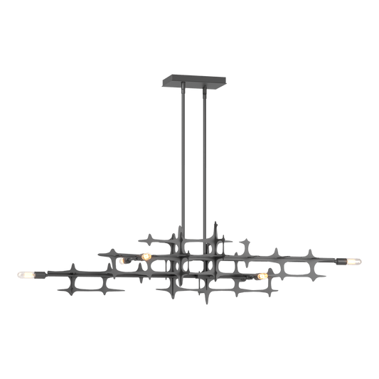 Grid Pendant - Black by Hubbardton Forge