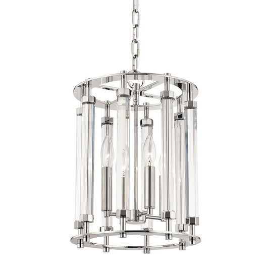 Haddon 4-Light Lantern - Polished Nickel by Hudson Valley Lighting