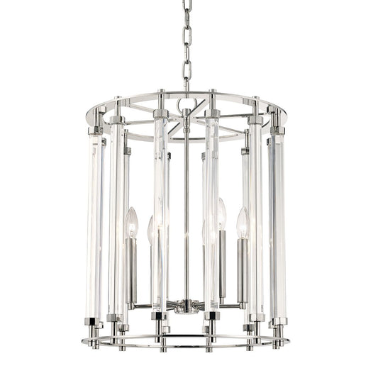 Haddon 6-Light Lantern - Polished Nickel by Hudson Valley Lighting