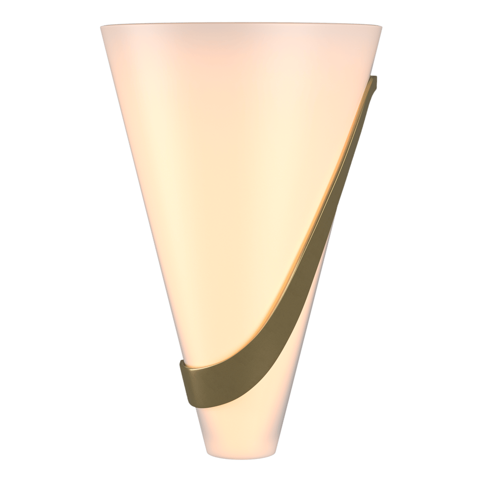 Half Cone Sconce - Modern Brass - Right-Facing by Hubbardton Forge