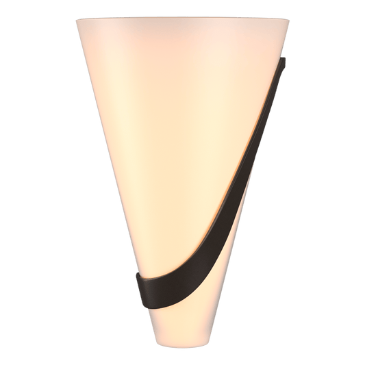 Half Cone Sconce - Oil Rubbed Bronze - Right-Facing by Hubbardton Forge